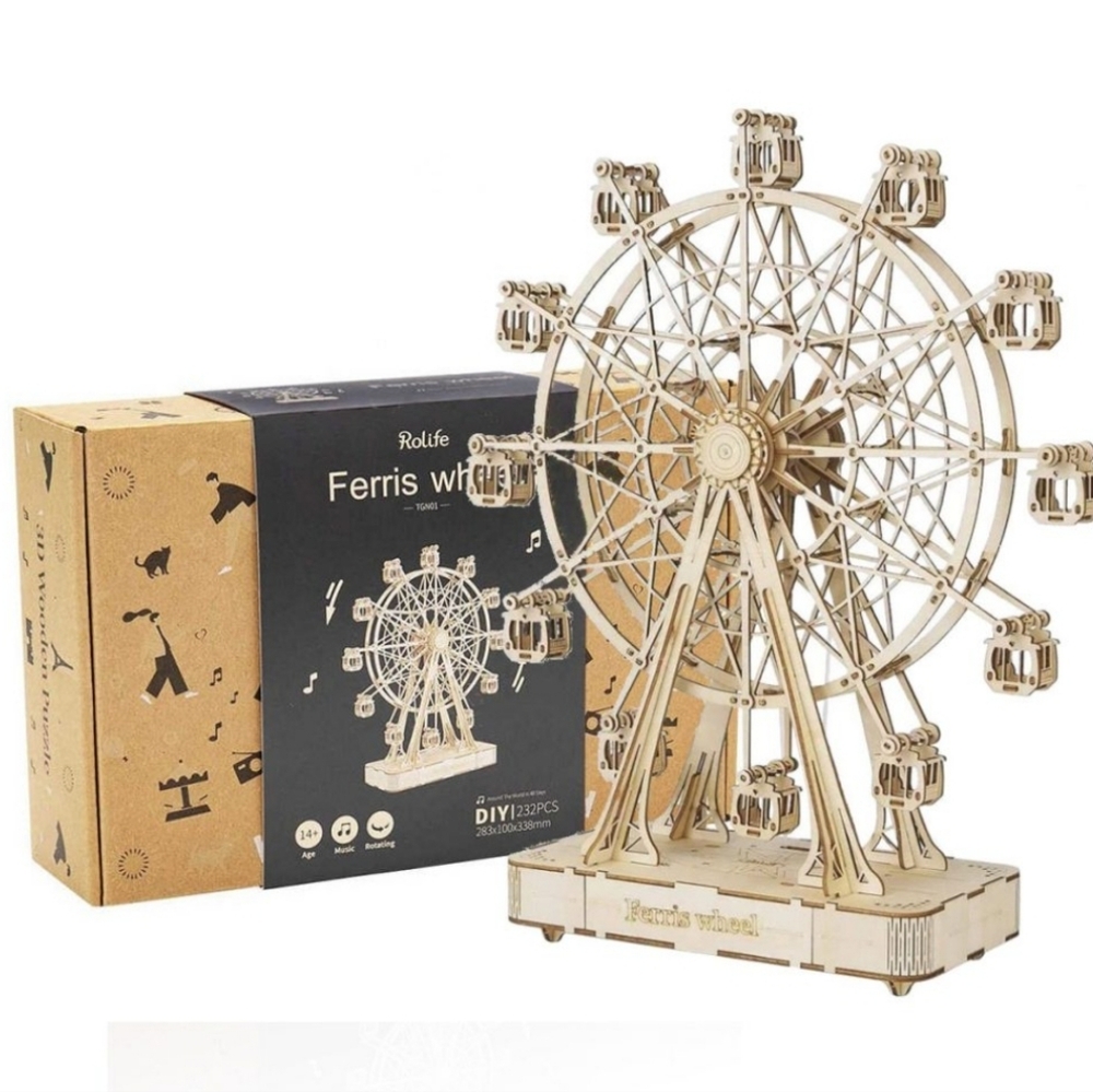 Rolife Music Dreamer 3D Wooden Puzzle With Musical Box New Sealed